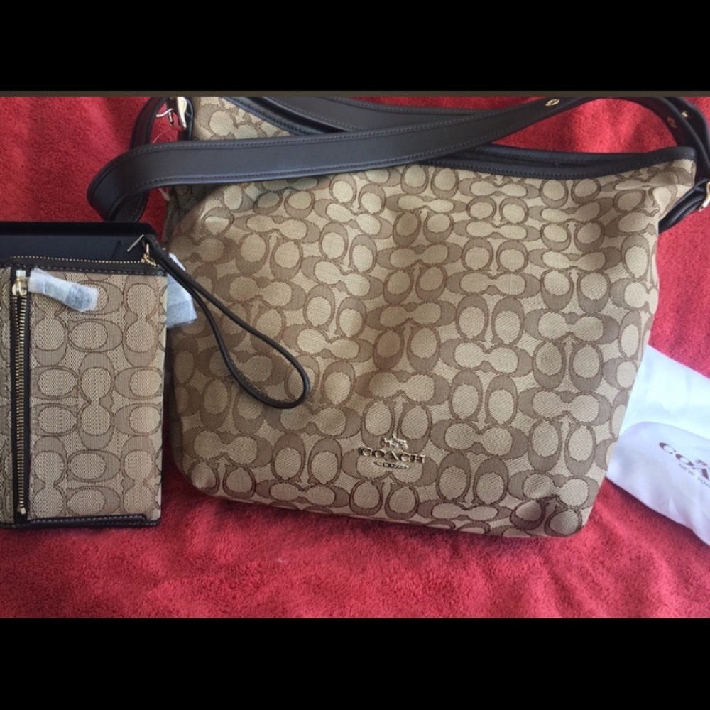 New Coach Purse with matching wallet